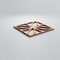 Ekena Millwork Extra Small Swansea Decorative Fretwork Wood Wall Panels, Alder, 7 3/8"W x 7 3/8"H x 3/8"T WALW08X08X0375SWNAL - alternate 2